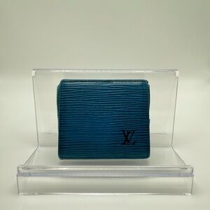 Louis Vuitton Teal Wallet